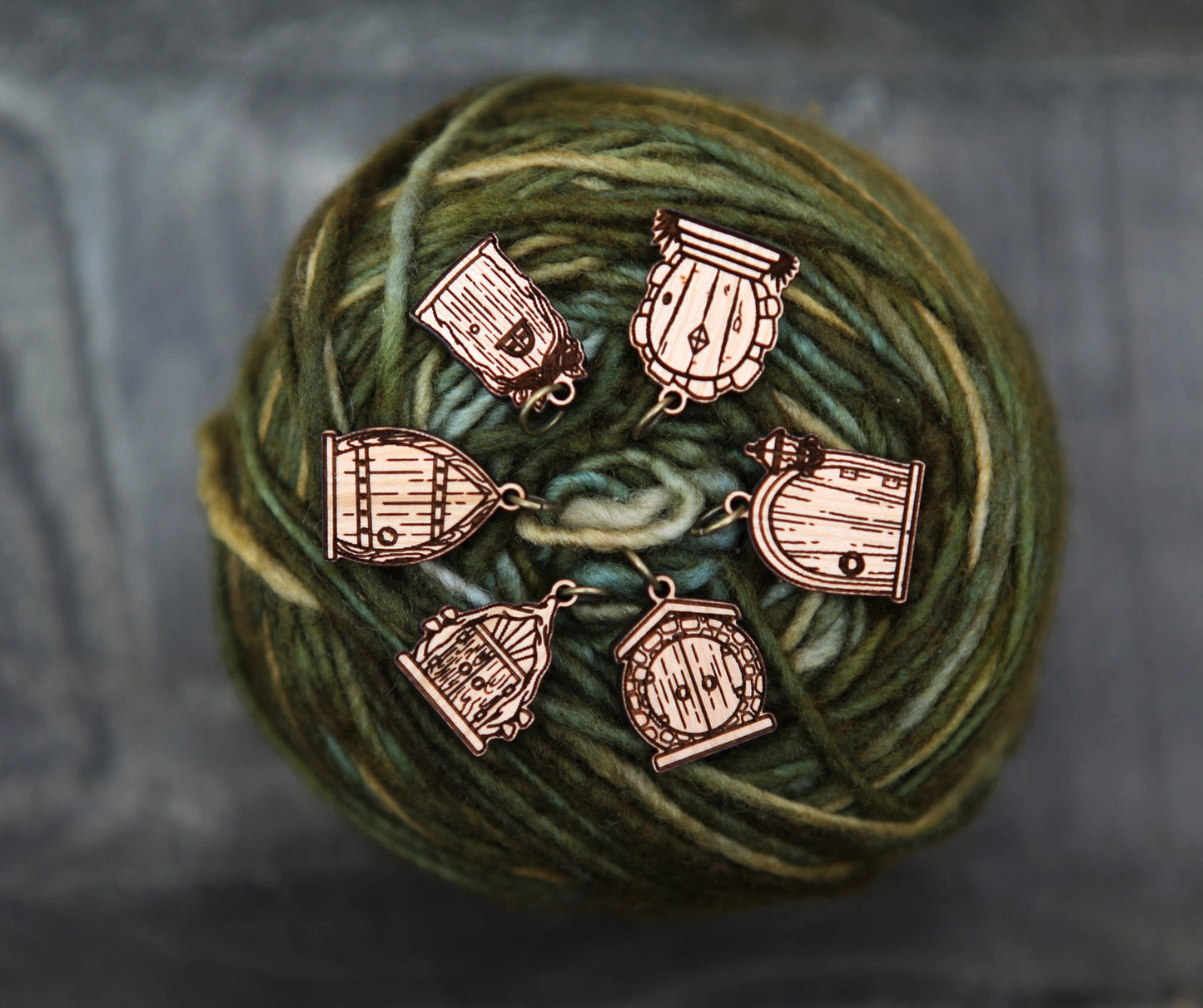 Sunrise Grove Stitch Markers