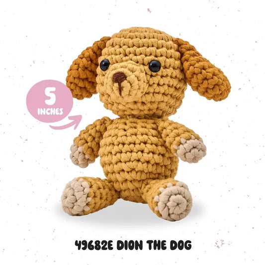 Dion the Dog - Bucilla® Amigurumi Crochet Kit