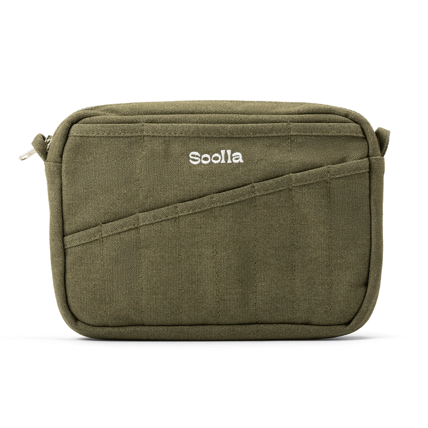 Soolla® Studio Pouch, Deep Forest Green