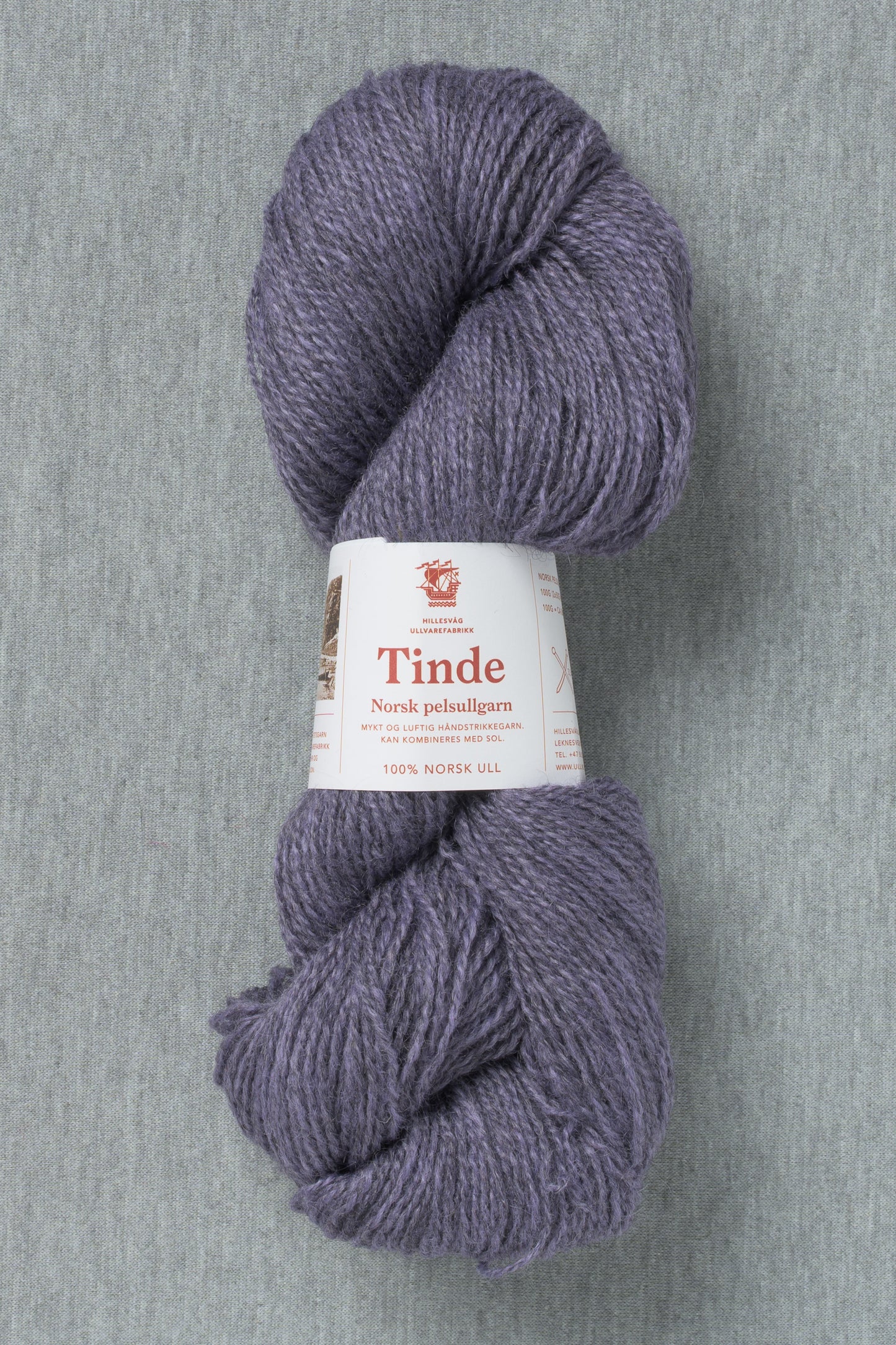 2128 Greyish Lavender Blue - Tinde