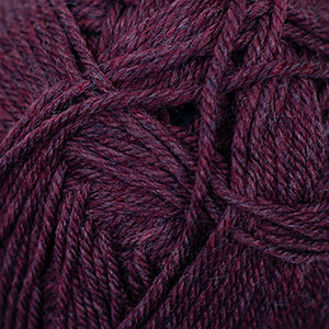 79 Bordeaux Heather - 220 Superwash Merino
