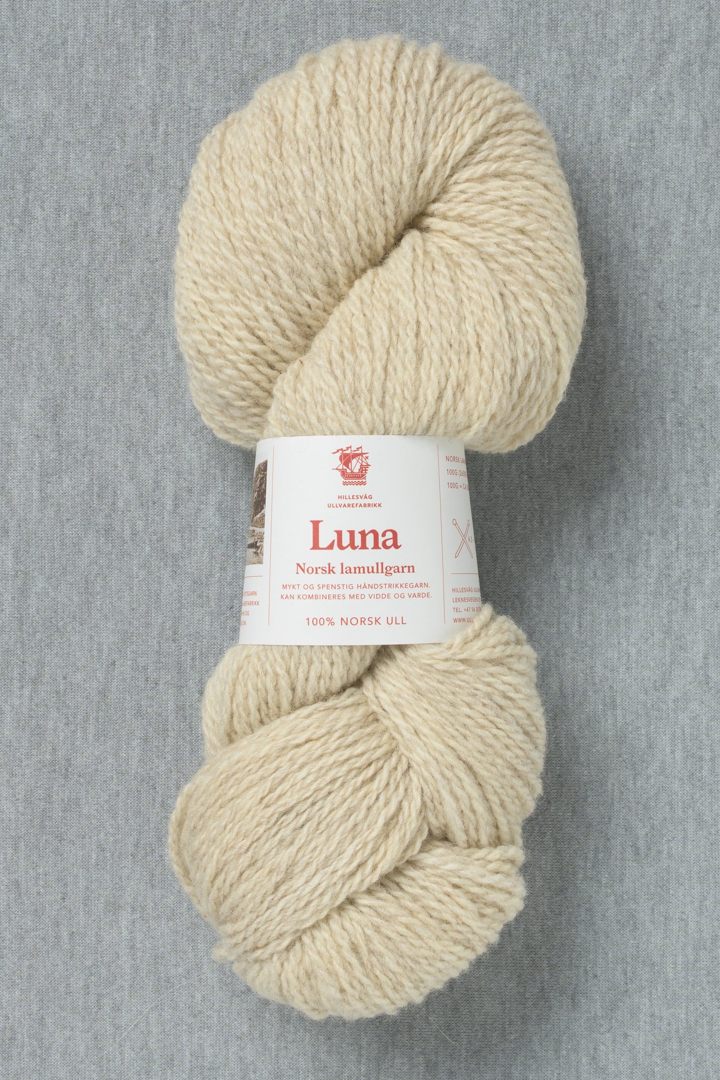 449 Heathered Light Beige - Luna