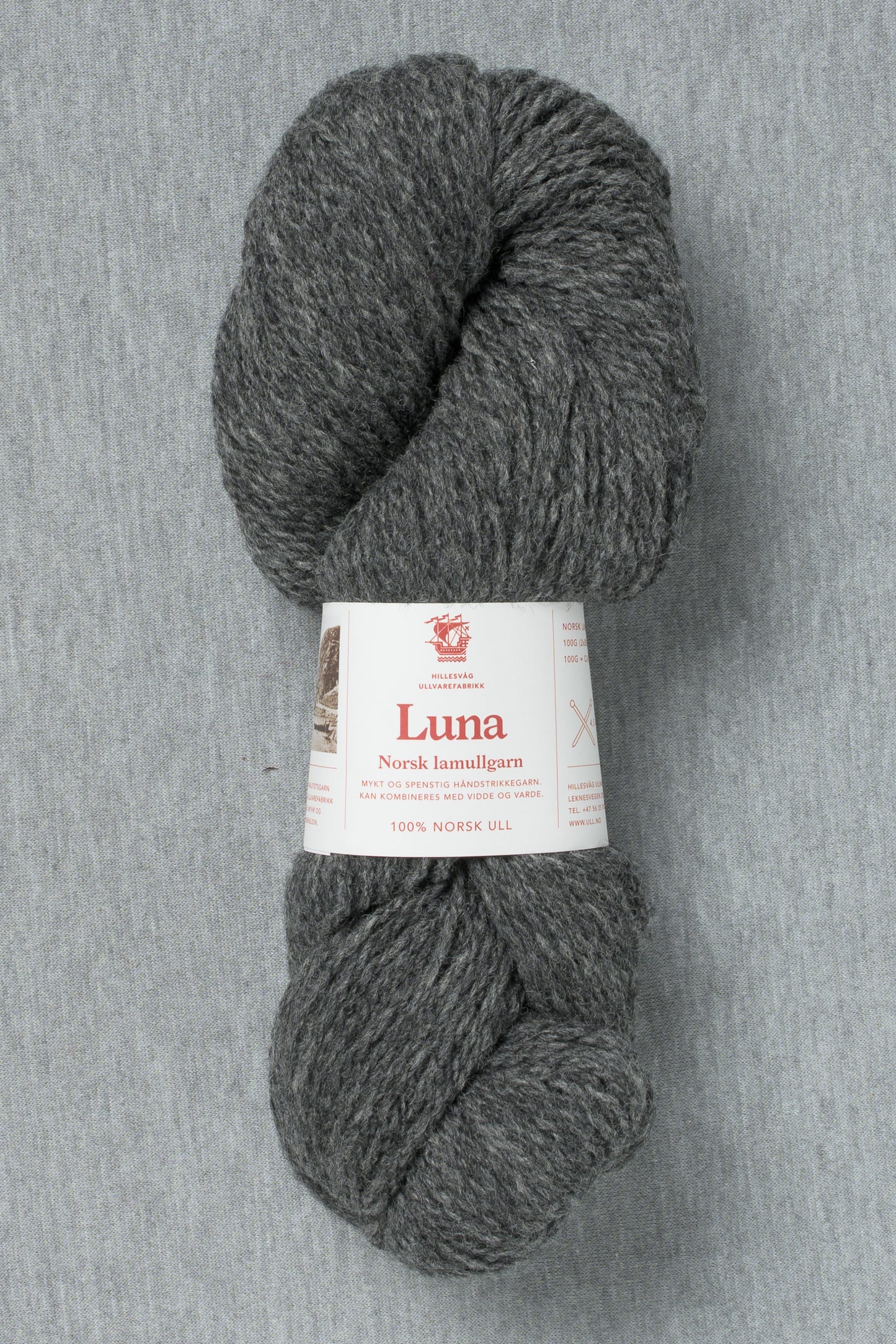 453 Light Charcoal Grey - Luna
