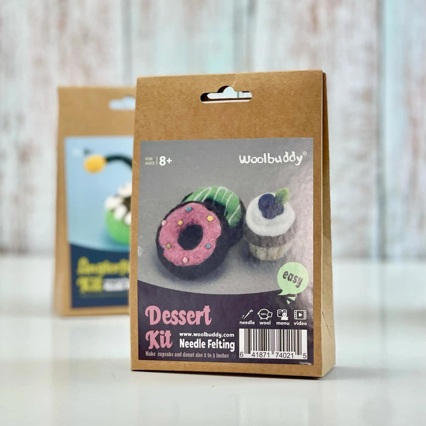 Donut & Cupcake Needle Felting Kit