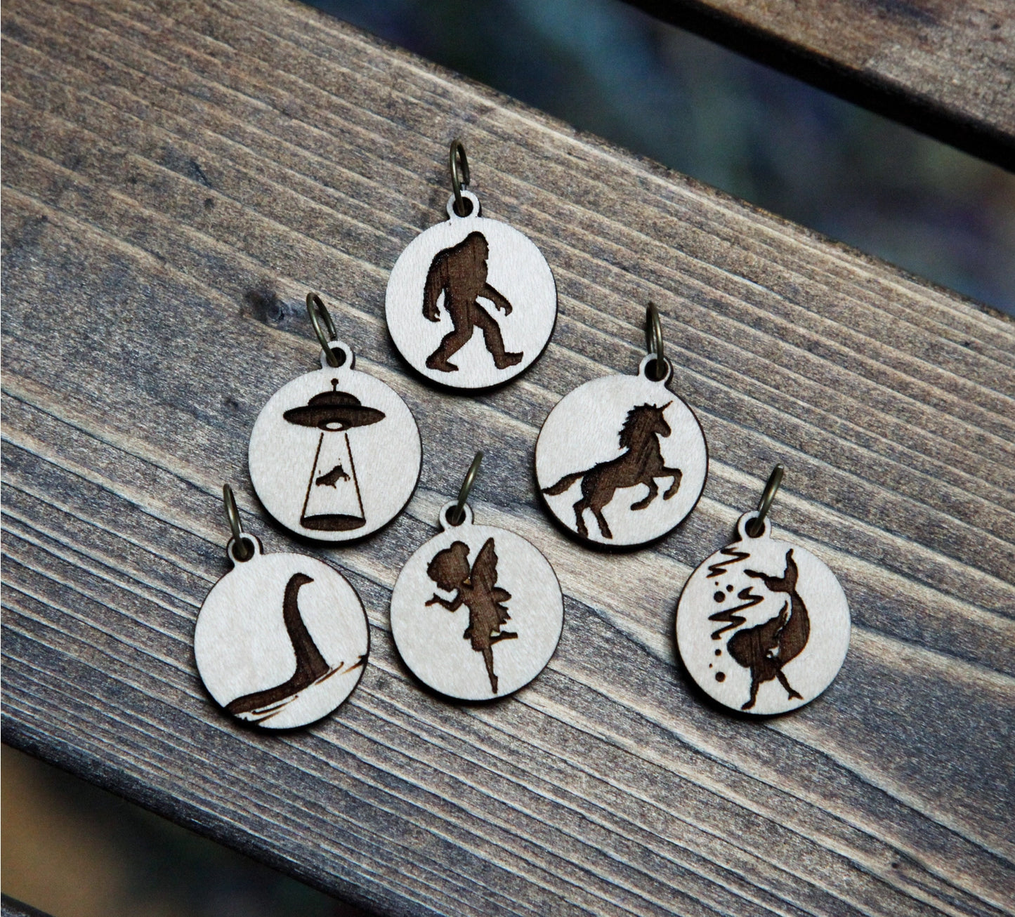 Sunrise Grove Stitch Markers