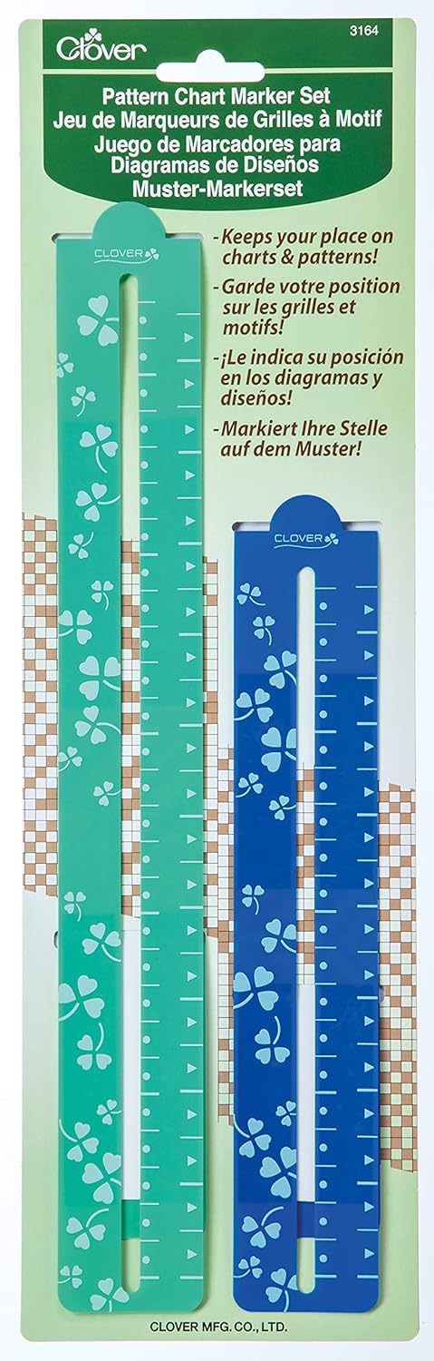 Clover Pattern Chart Marker Set
