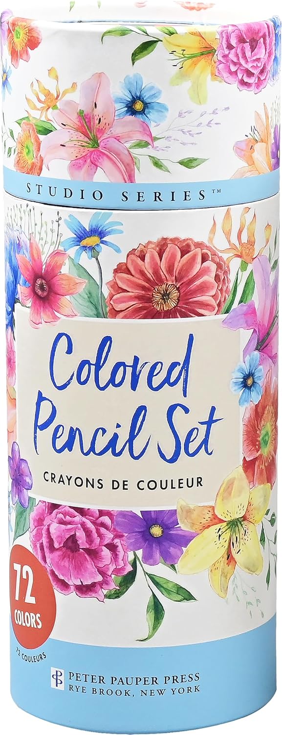 Studio Series Colored Pencil Tube Set (72-colors)
