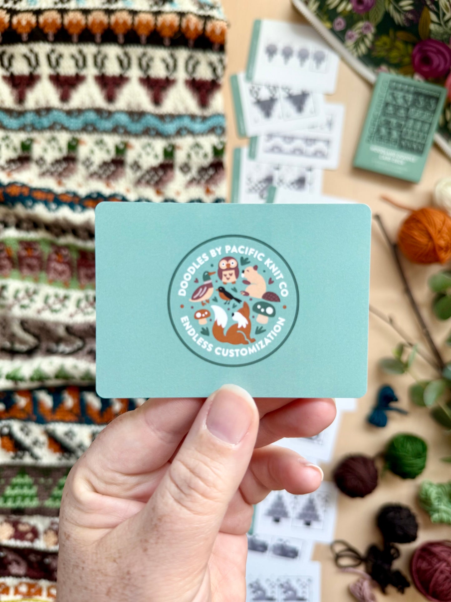 Woodland Doodle Card Deck