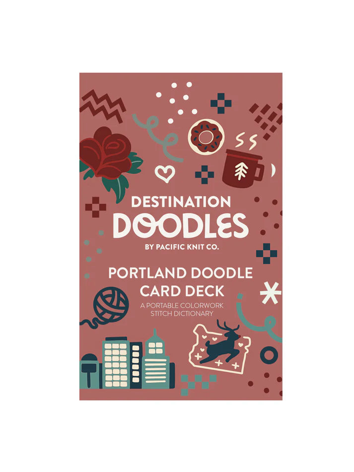 Portland Destination Doodle Card Deck