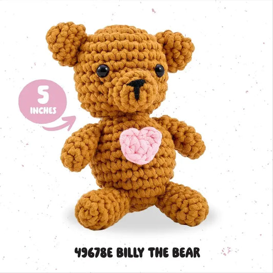 Billy the Bear - Bucilla® Amigurumi Crochet Kit