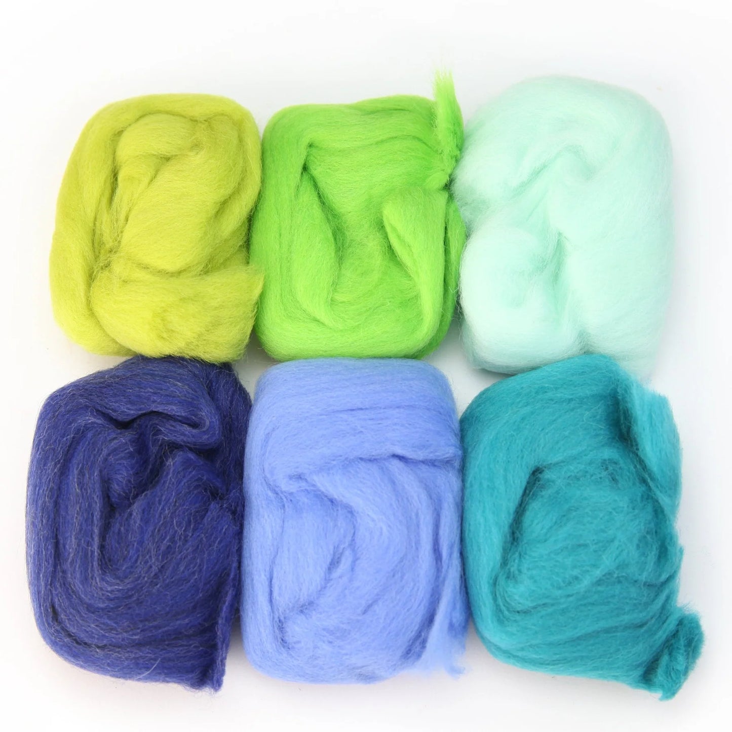 Merino Wool 2 oz – Spring Colors for Needle Felting