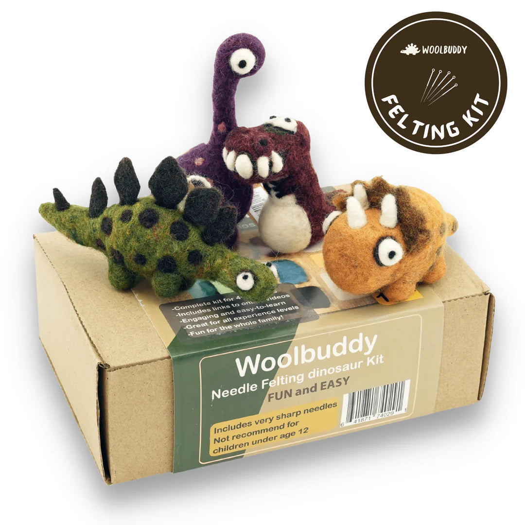 Dinosaur Needle Felting Kit