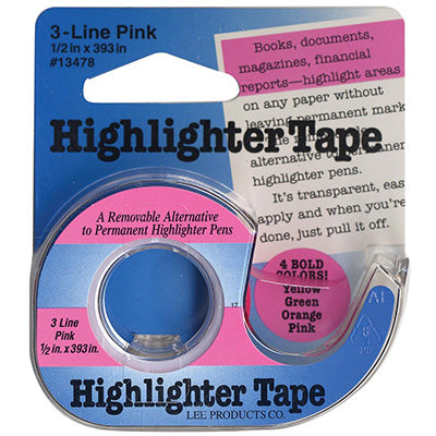 Lee Highlighter Reusable Tape