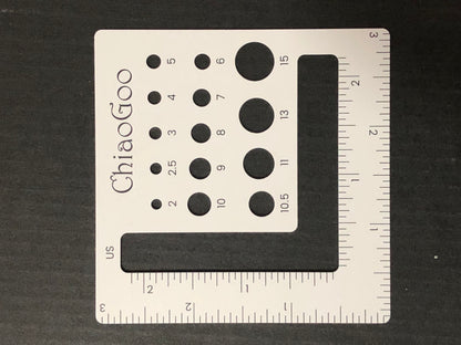 ChiaoGoo Needle Gauge