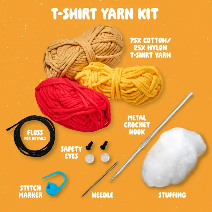 Parker the PIzza - Bucilla® Amigurumi Crochet Kit