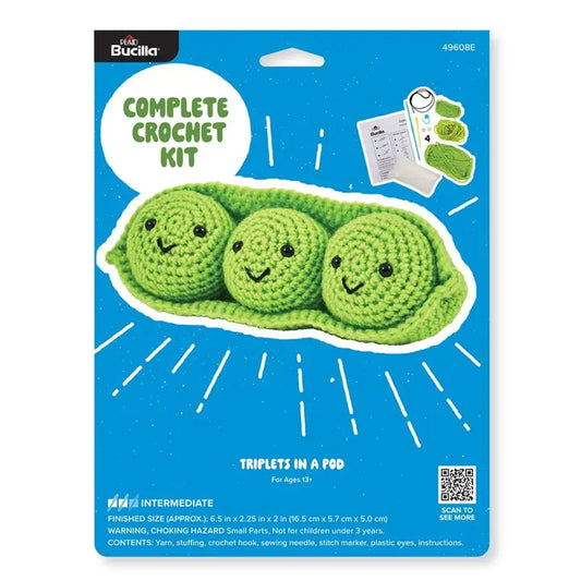 Triplets in a Pod - Bucilla® Amigurumi Crochet Kit