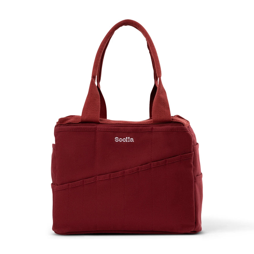 Soolla Studio Artist Bag, Sangria, Knitting Tote