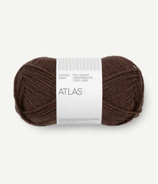 3591 Dark Brown Heather - Atlas