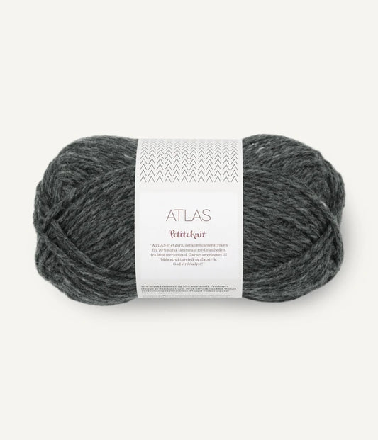 1070 Charcoal Heather - Petite Knit Atlas
