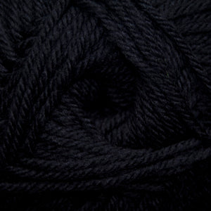 28 Black - 220 Superwash Merino