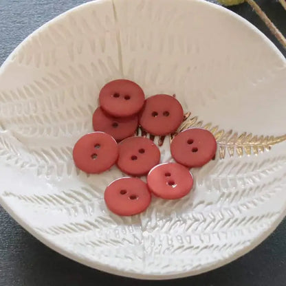 Flat Mother of Pearl Buttons