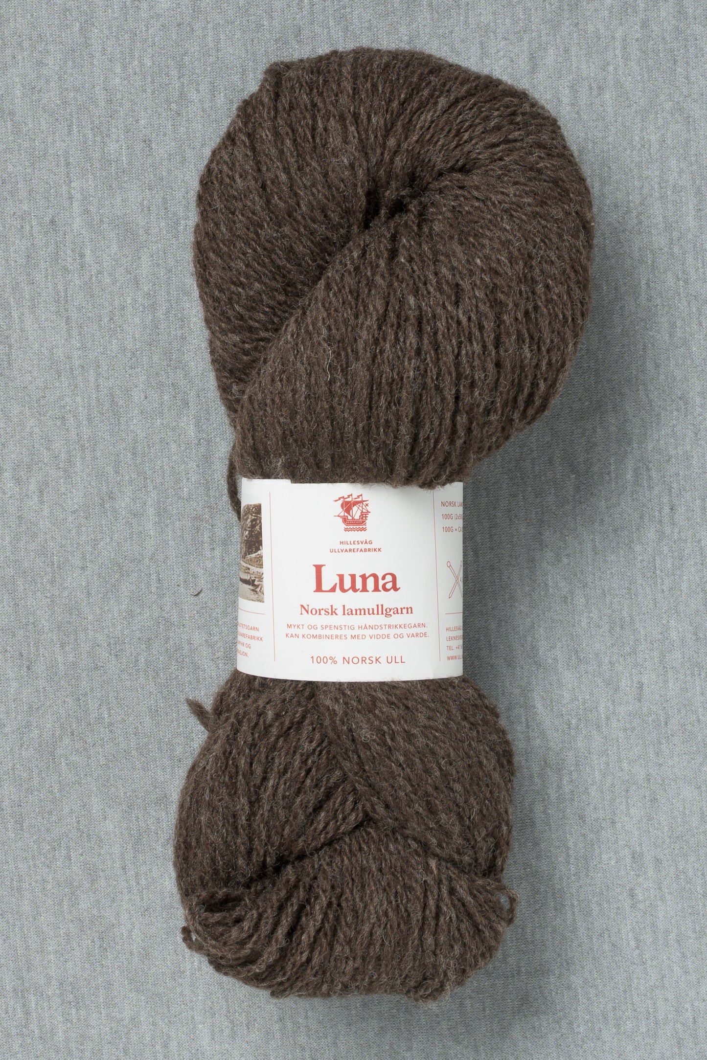 452 Heathered Dark Brown  - Luna