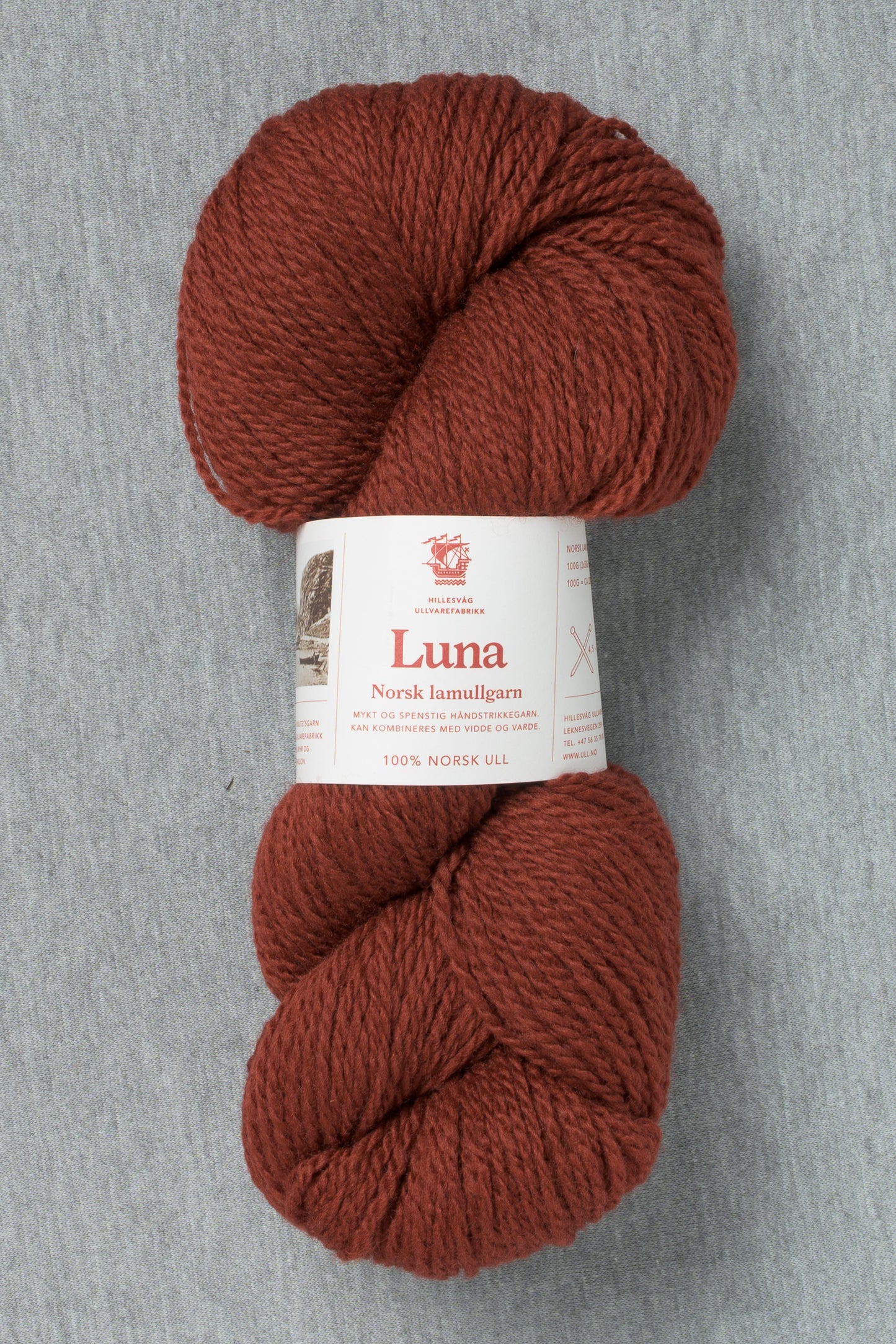 469 Burgundy Brown  - Luna