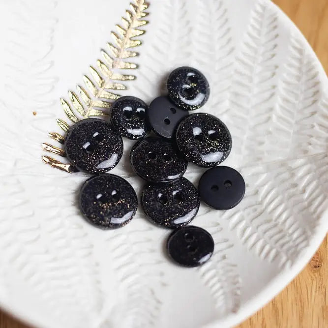 Glitter Buttons