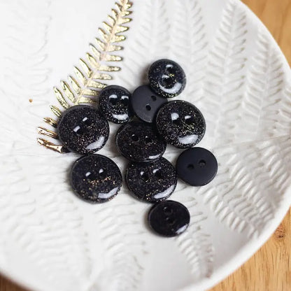 Glitter Buttons