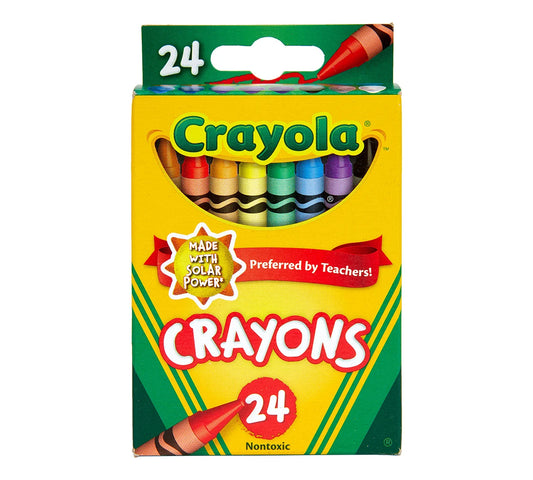 24 Count Classic Crayons