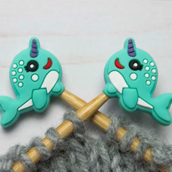 Narwhal Stitch Stoppers