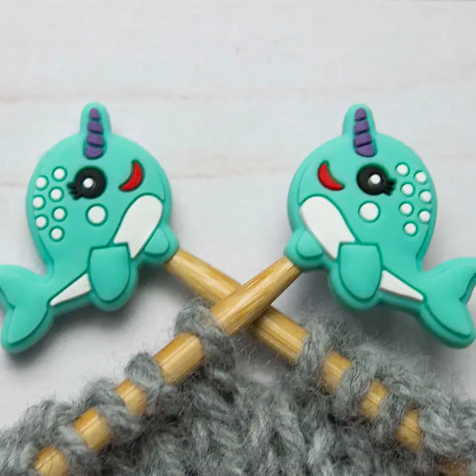 Narwhal Stitch Stoppers