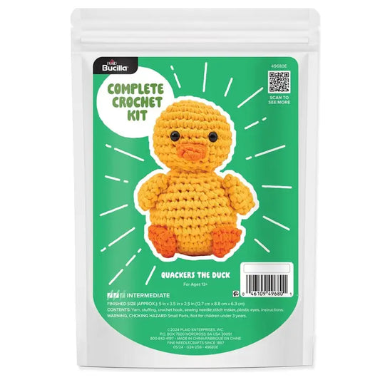 Quackers the Duck - Bucilla® Amigurumi Crochet Kit
