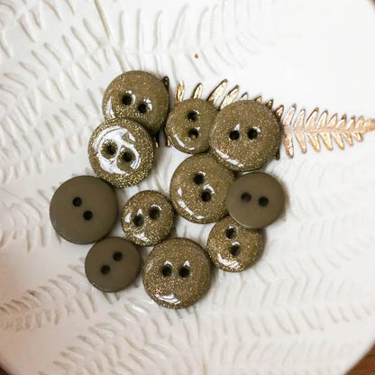 Glitter Buttons