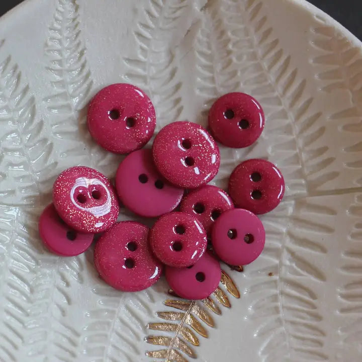 Glitter Buttons