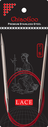 ChiaoGoo 24" RED Lace™ Circular Needles