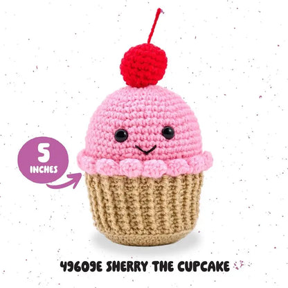 Sherry the Cupcake - Bucilla® Amigurumi Crochet Kit