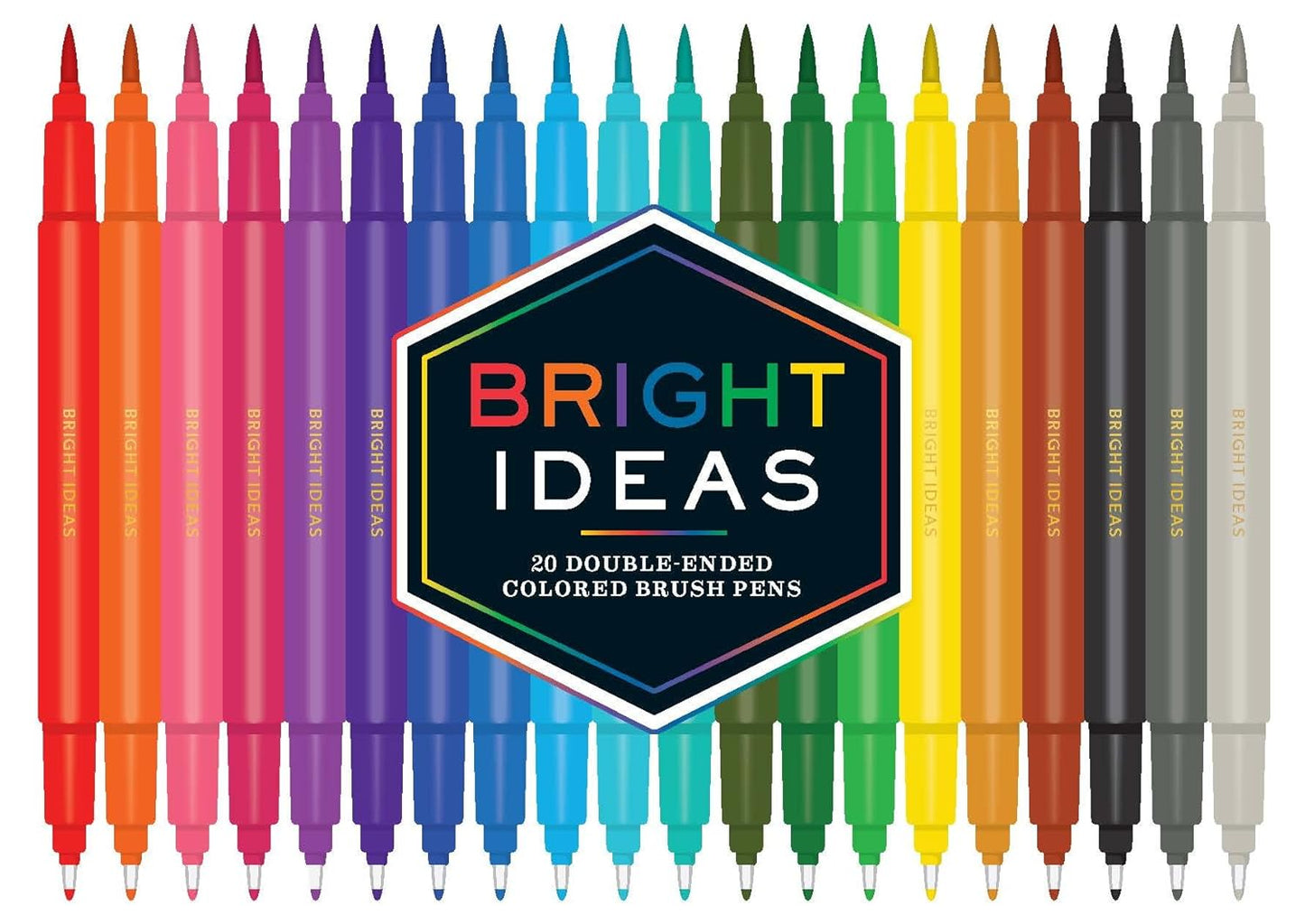 Bright Ideas Double-Ended Colored Brush Pens