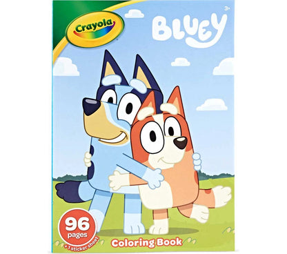Bluey Coloring Book & Sticker Sheet