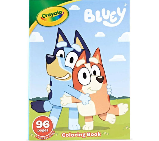 Bluey Coloring Book & Sticker Sheet