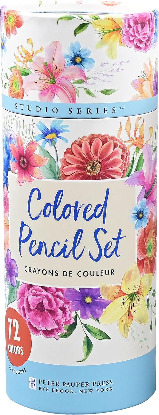 Studio Series Colored Pencil Tube Set (72-colors)