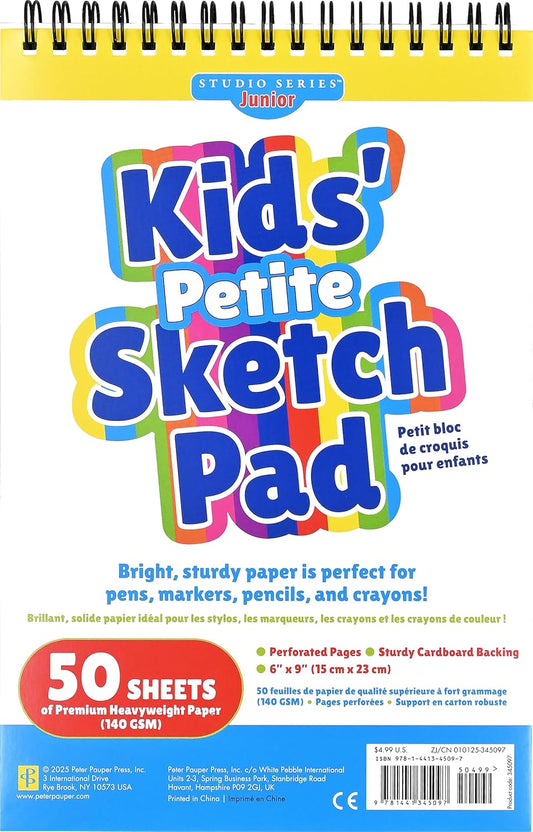 Studio Series Jr. Kids' Portable Sketch Pad 6 x 9 inches