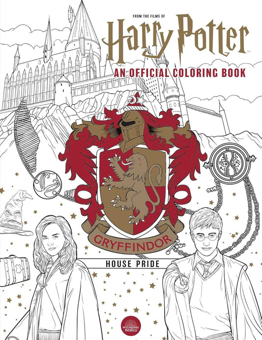 Harry Potter: Gryffindor House Pride: The Official Coloring Book