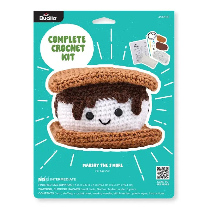 Marshy the S'more - Bucilla® Amigurumi Crochet Kit