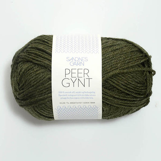 9572 Moss Green Melange - Peer Gynt