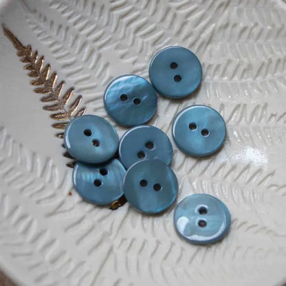 Flat Mother of Pearl Buttons