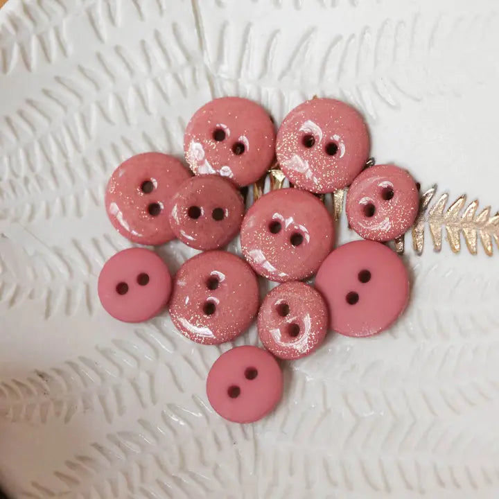 Glitter Buttons
