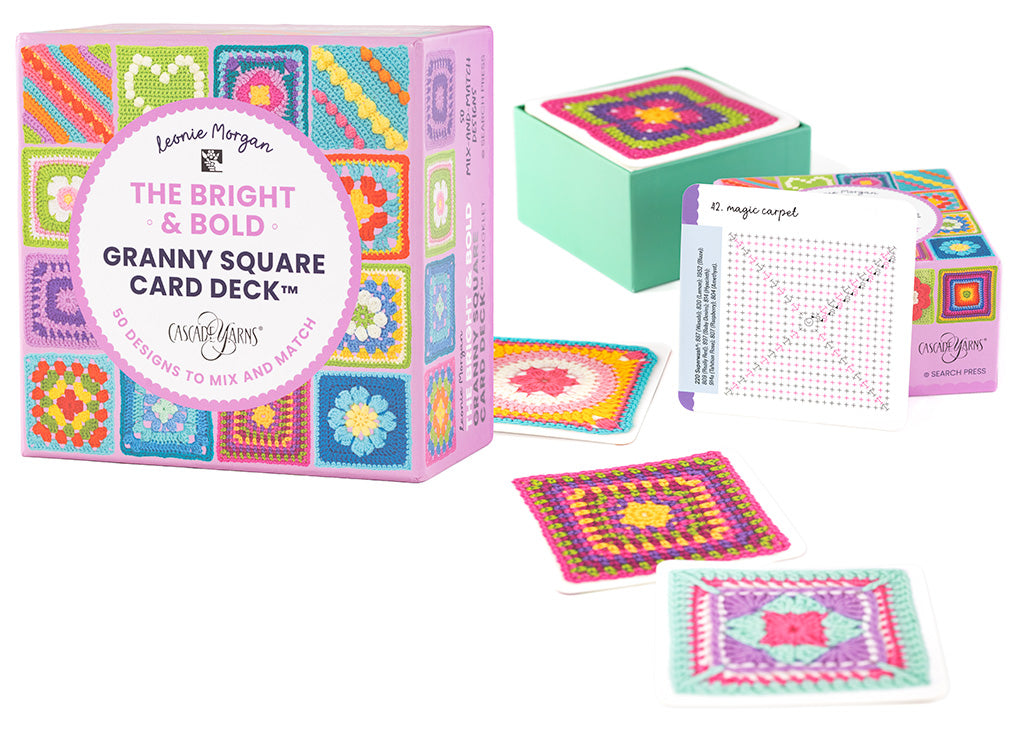 The Bright & Bold Granny Square Card Deck™