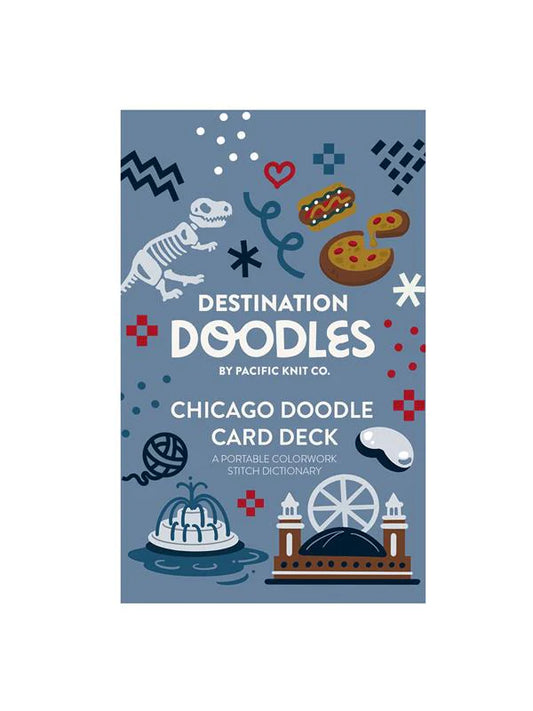 Chicago Destination Doodle Card Deck