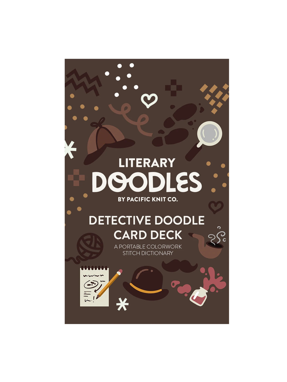 Detective Literary Doodle Card Deck